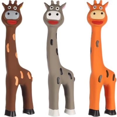 FLAMINGO Jouet pour Chien Mon Girafe Peluche Durable et Ludique 24 cm Idéal pour Chihuahua, Beagle, Cocker Spaniel, Bouledogue Français et Cavalier King Charles FLAMINGO Jouet pour Chien Mon Girafe Peluche Durable et Ludique 24 cm Idéal pour Chihuahua, Beagle, Cocker Spaniel, Bouledogue Français et Cavalier King Charles