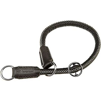 FERPLAST Derby cs Collier - Collier semi-slip, éco-cuir et nylon FERPLAST Derby cs Collier - Collier semi-slip, éco-cuir et nylon
