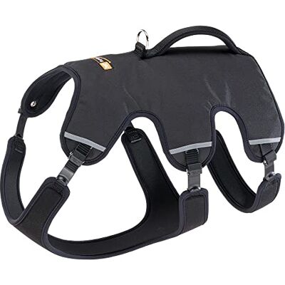Ferplast Harnais pour chien ERGOTREKKING XL, réglable, 6 points de fixation avec micro régulation, rembourrage doux, réfléchissant, harnais pour grand chien Ferplast Harnais pour chien ERGOTREKKING XL, réglable, 6 points de fixation avec micro régulation, rembourrage doux, réfléchissant, harnais pour grand chien