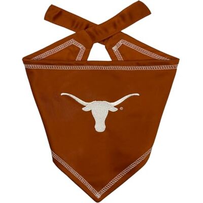 Pets First NCAA Texas Longhorns Bandana à nouer pour chien Taille L/XL Pets First NCAA Texas Longhorns Bandana à nouer pour chien Taille L/XL