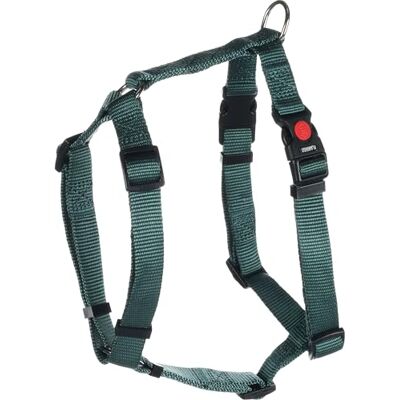 FLAMINGO Harnais pour Chien H Ziggi Vert foncé M 45 à 65cm 20mm Réglable en continu avec Anneau pour Attacher Une Laisse avec Boucle à clic et Bouton de sécurité FLAMINGO Harnais pour Chien H Ziggi Vert foncé M 45 à 65cm 20mm Réglable en continu avec Anneau pour Attacher Une Laisse avec Boucle à clic et Bouton de sécurité