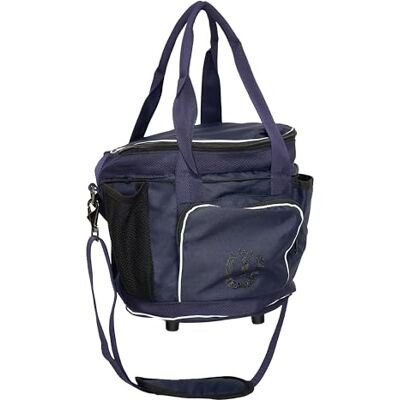 Imperial Riding IRH Basic Sac de toilettage avec plusieurs compartiments, poignées de transport et bandoulière Bleu marine Taille 1 Imperial Riding IRH Basic Sac de toilettage avec plusieurs compartiments, poignées de transport et bandoulière Bleu marine Taille 1