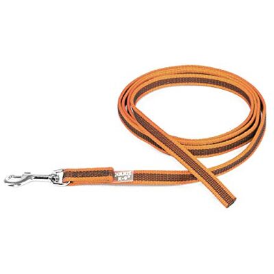 Julius-K9 218GM-OR-2 Laisse antidérapante Color & Gray sans poignée, 14 mm x 2 m, Orange-Gris Julius-K9 218GM-OR-2 Laisse antidérapante Color & Gray sans poignée, 14 mm x 2 m, Orange-Gris