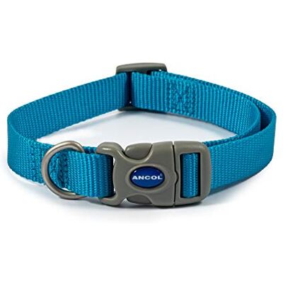 Ancol Viva Quick Fit Collier réglable Bleu Taille 2-5 pour 30-50 cm Résistant aux intempéries Ancol Viva Quick Fit Collier réglable Bleu Taille 2-5 pour 30-50 cm Résistant aux intempéries