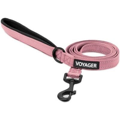 Best Pet Supplies Voyager Laisse réfléchissante pour chien avec poignée en néoprène, 1,5 m de long, prend en charge les chiots de petite, moyenne et grande race, mignonne et robuste pour la marche, la course et le Best Pet Supplies Voyager Laisse réfléchissante pour chien avec poignée en néoprène, 1,5 m de long, prend en charge les chiots de petite, moyenne et grande race, mignonne et robuste pour la marche, la course et le