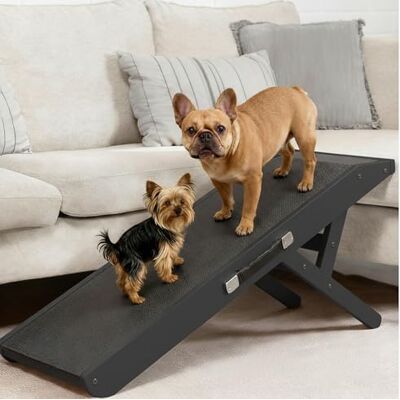 PRIORPET Rampe pour chien de petite ou grande taille Escalier pour chien Pour lit et canapé Bouleau La plateforme se connecte parfaitement Rampe pliable Surface antidérapante Noir PRIORPET Rampe pour chien de petite ou grande taille Escalier pour chien Pour lit et canapé Bouleau La plateforme se connecte parfaitement Rampe pliable Surface antidérapante Noir