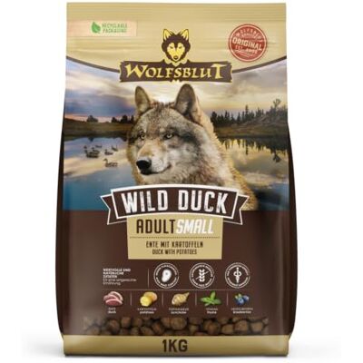 Wolfsblut Wild Duck Small Breed Canard aux pommes de terre 1 kg Wolfsblut Wild Duck Small Breed Canard aux pommes de terre 1 kg