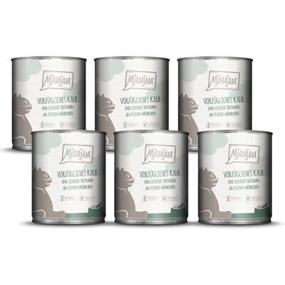 MjAMjAM 110876 Nourriture humide pour chats - Haute teneur en viande MjAMjAM 110876 Nourriture humide pour chats - Haute teneur en viande