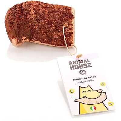 Animal House Racine de bruyère pour chiens Mastication naturelle Améliore l'hygiène buccale Anti-stress pour chiens Résistant et Durable (XS) Animal House Racine de bruyère pour chiens Mastication naturelle Améliore l'hygiène buccale Anti-stress pour chiens Résistant et Durable (XS)
