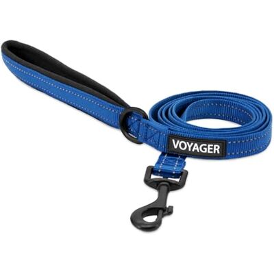Best Pet Supplies Voyager Laisse réfléchissante pour chien avec poignée en néoprène, 1,5 m de long, convient aux chiots de petite, moyenne et grande race, mignonne et robuste pour la marche, la course et le dressage – Best Pet Supplies Voyager Laisse réfléchissante pour chien avec poignée en néoprène, 1,5 m de long, convient aux chiots de petite, moyenne et grande race, mignonne et robuste pour la marche, la course et le dressage –