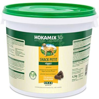 Grau L'original – HOKAMIX30 Snack Petit Veggie, la collation végétarienne saine avec 30 herbes importantes, 1 paquet (1 x 4,5 kg), complément alimentaire pour chien Grau L'original – HOKAMIX30 Snack Petit Veggie, la collation végétarienne saine avec 30 herbes importantes, 1 paquet (1 x 4,5 kg), complément alimentaire pour chien