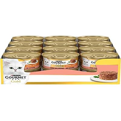 Gourmet Gold - Nourriture pour chats au saumon - 85g Gourmet Gold - Nourriture pour chats au saumon - 85g