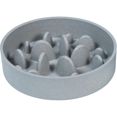 JACK AND VANILLA , Bol en plastique résistant pour animaux, design moderne, antidérapant, idéal pour petites et moyennes races, 14 x 4 cm, bleu, modèle Bon Appetit JACK AND VANILLA , Bol en plastique résistant pour animaux, design moderne, antidérapant, idéal pour petites et moyennes races, 14 x 4 cm, bleu, modèle Bon Appetit