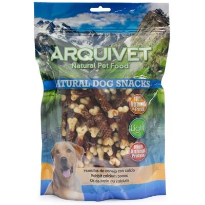 Arquivet Os de lapin avec calcium (1 Kg) Snacks naturels pour chiens Arquivet Os de lapin avec calcium (1 Kg) Snacks naturels pour chiens