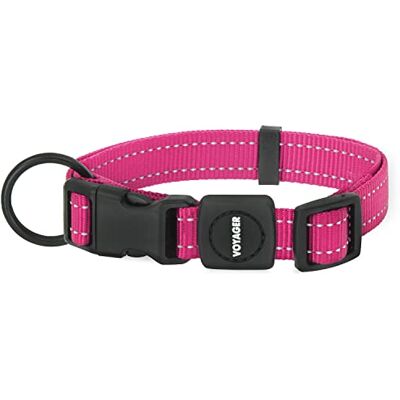 Best Pet Supplies Collier réfléchissant pour chien avec longueur réglable, boucle robuste et anneau en D solide, accessoire de dressage, marche, jogging pour petites, moyennes et grandes races – Best Pet Supplies Collier réfléchissant pour chien avec longueur réglable, boucle robuste et anneau en D solide, accessoire de dressage, marche, jogging pour petites, moyennes et grandes races –