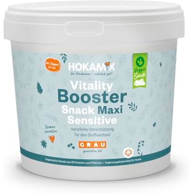 Grau L'original – HOKAMIX30 Snack Maxi Veggie, la collation végétarienne saine avec 30 herbes importantes, 1 paquet (1 x 4,5 kg), complément alimentaire pour chien Grau L'original – HOKAMIX30 Snack Maxi Veggie, la collation végétarienne saine avec 30 herbes importantes, 1 paquet (1 x 4,5 kg), complément alimentaire pour chien