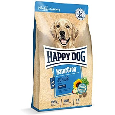 Happy Dog NaturCroq Junior 60694 Aliment complet avec herbes pour jeunes chiens de 7 à 18 mois 1 kg Happy Dog NaturCroq Junior 60694 Aliment complet avec herbes pour jeunes chiens de 7 à 18 mois 1 kg