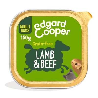 Edgard & Cooper Nourriture humide à l'agneau et au bœuf avec carotte et pomme pour chiens adultes Edgard & Cooper Nourriture humide à l'agneau et au bœuf avec carotte et pomme pour chiens adultes
