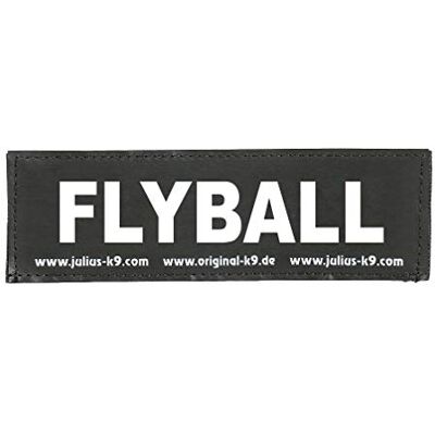 Julius-K9 162LR-G-32243 Lettre Velcro FLYBALL Noir Julius-K9 162LR-G-32243 Lettre Velcro FLYBALL Noir