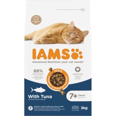 Nourriture pour chats Senior 7+ au thon - 6 kg Nourriture pour chats Senior 7+ au thon - 6 kg