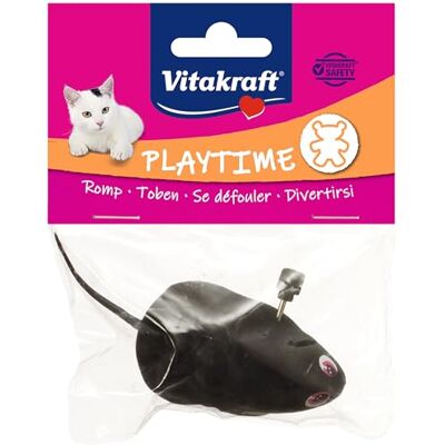 Vitakraft Jouet pour Chat Souris Mécanique, Plastique Vitakraft Jouet pour Chat Souris Mécanique, Plastique