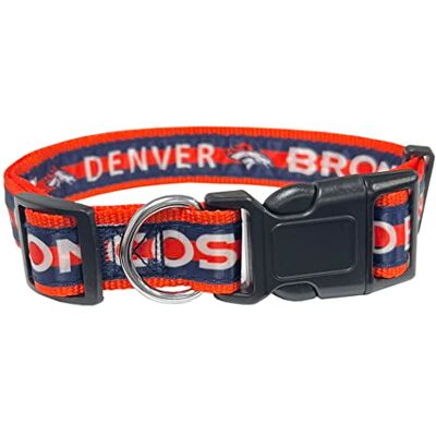 Pets First NFL Collier pour animal domestique Denver Broncos pour chat et chiot Taille S Pets First NFL Collier pour animal domestique Denver Broncos pour chat et chiot Taille S