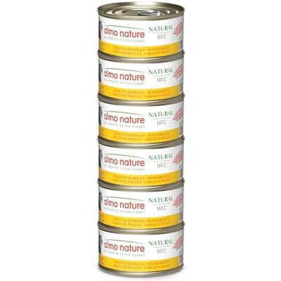 Nourriture pour chat Almo Nature - Plusieurs saveurs 6x70g Nourriture pour chat Almo Nature - Plusieurs saveurs 6x70g