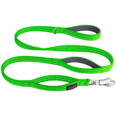 Halti Laisse de sécurité pour chien BRIG Laisse à Code Couleur avec Clip Ultra-Solide, Coutures Réfléchissantes, Poignées Rembourrées. Conçue pour Les Grands Chiens (Vert Fluo, 1,5 m de Longueur) Halti Laisse de sécurité pour chien BRIG Laisse à Code Couleur avec Clip Ultra-Solide, Coutures Réfléchissantes, Poignées Rembourrées. Conçue pour Les Grands Chiens (Vert Fluo, 1,5 m de Longueur)