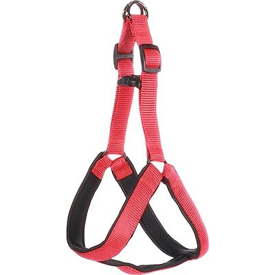 FLAMINGO Harnais Step&GO Abbi Rouge S 36-50CM 15MM FLAMINGO Harnais Step&GO Abbi Rouge S 36-50CM 15MM