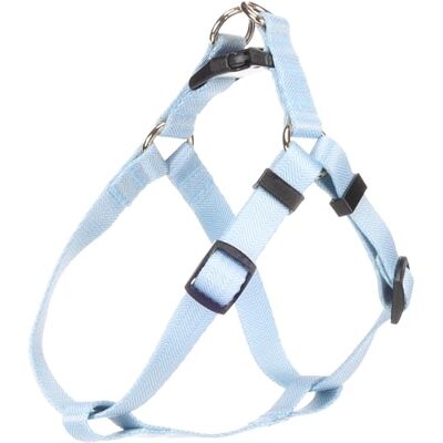 FLAMINGO Harnais Step&Go Noekie Bleu S pour Chien Réglable en continu avec Boucle à clic Anti Traction A: 25-45cm B: 25-45cm x 15mm x 2mm FLAMINGO Harnais Step&Go Noekie Bleu S pour Chien Réglable en continu avec Boucle à clic Anti Traction A: 25-45cm B: 25-45cm x 15mm x 2mm