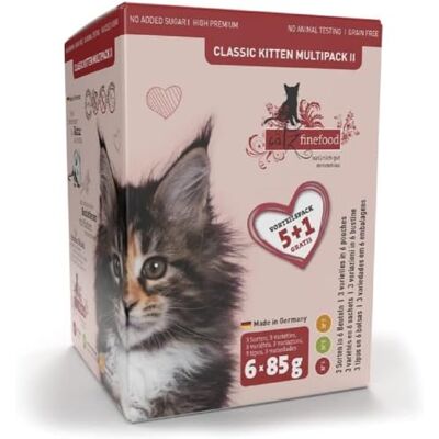 catz finefood Kitten - Riche en viande, sans céréales catz finefood Kitten - Riche en viande, sans céréales