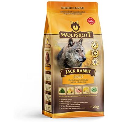 Nourriture pour chiens Wolfsblut Jack Rabbit - Sans céréales, 2kg Nourriture pour chiens Wolfsblut Jack Rabbit - Sans céréales, 2kg
