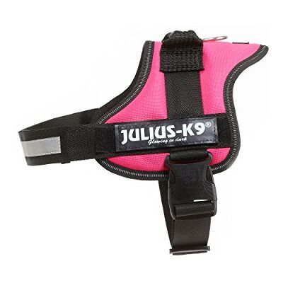 Julius-K9 JULIUS K-9 Harnais K9 Power, Taille: M/0, Rose fuchsia Julius-K9 JULIUS K-9 Harnais K9 Power, Taille: M/0, Rose fuchsia