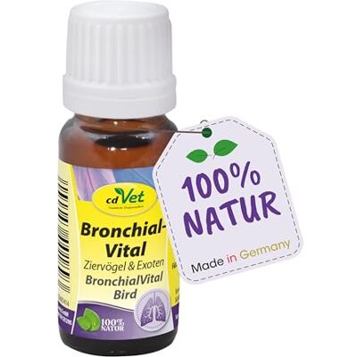 cdVet BronchialVital pour oiseaux ornementaux et exotiques 10 ml cdVet BronchialVital pour oiseaux ornementaux et exotiques 10 ml