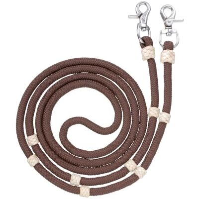 Tough 1 Royal King Rênes tressées Marron Tough 1 Royal King Rênes tressées Marron
