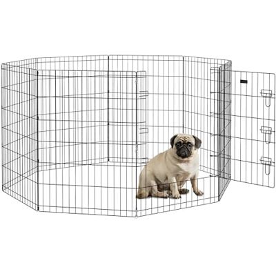 Pawhut Parc enclos modulable pour Chiens Lapins rongeurs clôture pour Petits Animaux intérieur et extérieur Pliant 1 Porte 8 Panneaux en Fil de métal Porte verrouillable 61 x 91 cm Noir Pawhut Parc enclos modulable pour Chiens Lapins rongeurs clôture pour Petits Animaux intérieur et extérieur Pliant 1 Porte 8 Panneaux en Fil de métal Porte verrouillable 61 x 91 cm Noir