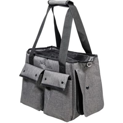 JACK AND VANILLA , Transporteur pour Animaux Moderne et élégant, Confortable et sécurisé, idéal pour Les Voyages, Dimensions 36x20x28cm, Couleur Gris/Noir, Modèle Travel JACK AND VANILLA , Transporteur pour Animaux Moderne et élégant, Confortable et sécurisé, idéal pour Les Voyages, Dimensions 36x20x28cm, Couleur Gris/Noir, Modèle Travel