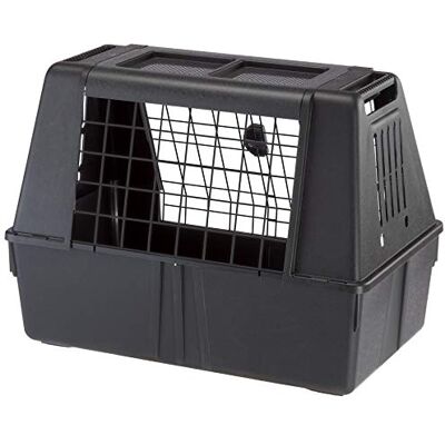 Ferplast Atlas Véhicule SUV Cage pour Chien Montée Dimensions 32L x 20l x 24H & Idéal pour les chiens de petite à moyenne taille Noir Ferplast Atlas Véhicule SUV Cage pour Chien Montée Dimensions 32L x 20l x 24H & Idéal pour les chiens de petite à moyenne taille Noir