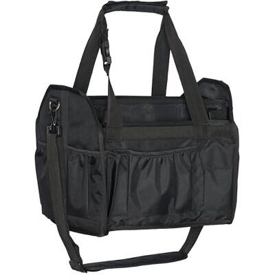 Imperial Riding IRH Sac d'écurie pour accessoires d'écurie, sac de rangement imperméable en polyester 600D, organisation pratique pour écurie suspendue avec logo imprimé, accessoires d'équitation Imperial Riding IRH Sac d'écurie pour accessoires d'écurie, sac de rangement imperméable en polyester 600D, organisation pratique pour écurie suspendue avec logo imprimé, accessoires d'équitation