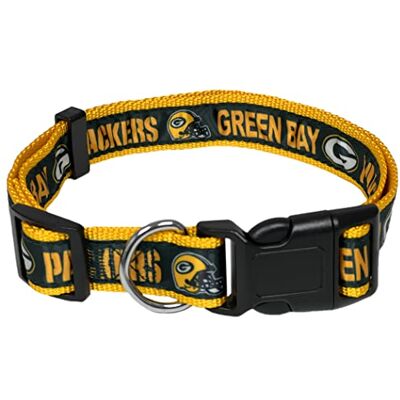 Pets First NFL Green Bay Packers Collier pour animal domestique Taille M Pets First NFL Green Bay Packers Collier pour animal domestique Taille M