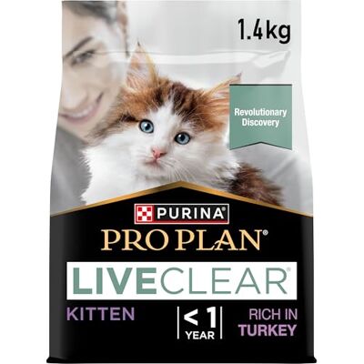 Purina Pro Plan LiveClear Nourriture Chatons Ricco Purina Pro Plan LiveClear Nourriture Chatons Ricco
