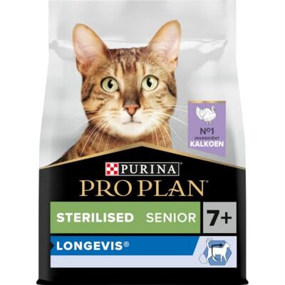 Pro Plan Purina ProPlan Stérilisateur de Nourriture pour Chat Senior + 7 Paquets 6 x 1,5 kg Pro Plan Purina ProPlan Stérilisateur de Nourriture pour Chat Senior + 7 Paquets 6 x 1,5 kg