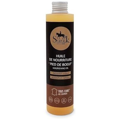 SOFOLK DEPUIS 1989 Huile Nourrissante pour Cuir Pied de Boeuf Entretien et Imperméabilisation du Cuir Hydrate et Assouplit Même les Cuirs Craquelés Inodore, Fabrication Française 500 ml SOFOLK DEPUIS 1989 Huile Nourrissante pour Cuir Pied de Boeuf Entretien et Imperméabilisation du Cuir Hydrate et Assouplit Même les Cuirs Craquelés Inodore, Fabrication Française 500 ml