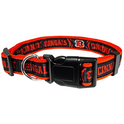 Pets First NFL Collier pour animal domestique – Collier pour chat et chiot Cincinnati Bengals, taille S Pets First NFL Collier pour animal domestique – Collier pour chat et chiot Cincinnati Bengals, taille S