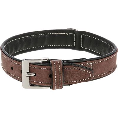 Collier pour chiens Kerbl California - Réglable, Marron, 56-64cm - Collier pour chiens Collier pour chiens Kerbl California - Réglable, Marron, 56-64cm - Collier pour chiens