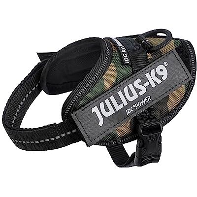 Julius-K9 Harnais IDC Power, Taille: Baby 2, Camouflage Armée Julius-K9 Harnais IDC Power, Taille: Baby 2, Camouflage Armée