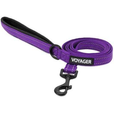 Best Pet Supplies Voyager Laisse réfléchissante pour chien avec poignée en néoprène, 1,8 m de long, convient aux chiots de petite, moyenne et grande race, mignonne et robuste pour la marche, la course et le dressage – Best Pet Supplies Voyager Laisse réfléchissante pour chien avec poignée en néoprène, 1,8 m de long, convient aux chiots de petite, moyenne et grande race, mignonne et robuste pour la marche, la course et le dressage –