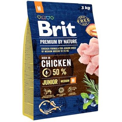 Brit Premium by Nature Dog Junior M 3 kg Brit Premium by Nature Dog Junior M 3 kg