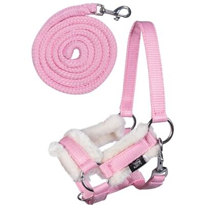 HKM Sports Equipement Hobby Horse Licol Rose HKM Sports Equipement Hobby Horse Licol Rose