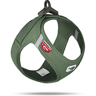 Curli Harnais de gilet Clasp Air Mesh Moss 2XS Curli Harnais de gilet Clasp Air Mesh Moss 2XS